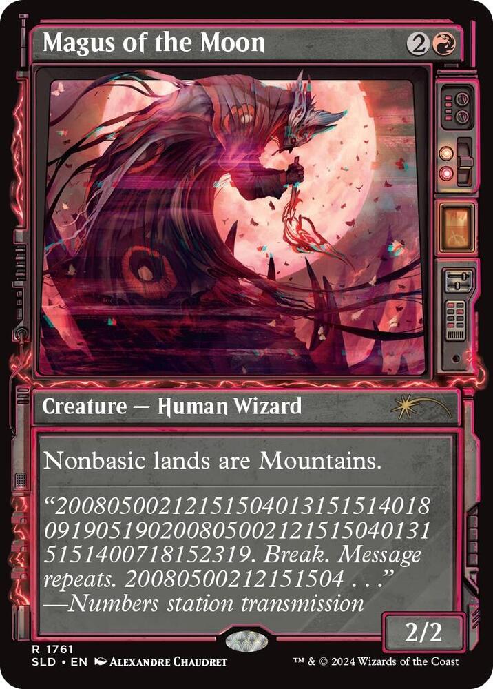 Magus of the Moon 1761 card from Secret Lair Drop Series