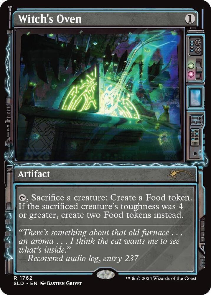 Witch's Oven 1762 card from Secret Lair Drop Series