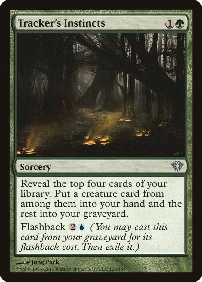 Tracker's Instincts 128 card from Dark Ascension
