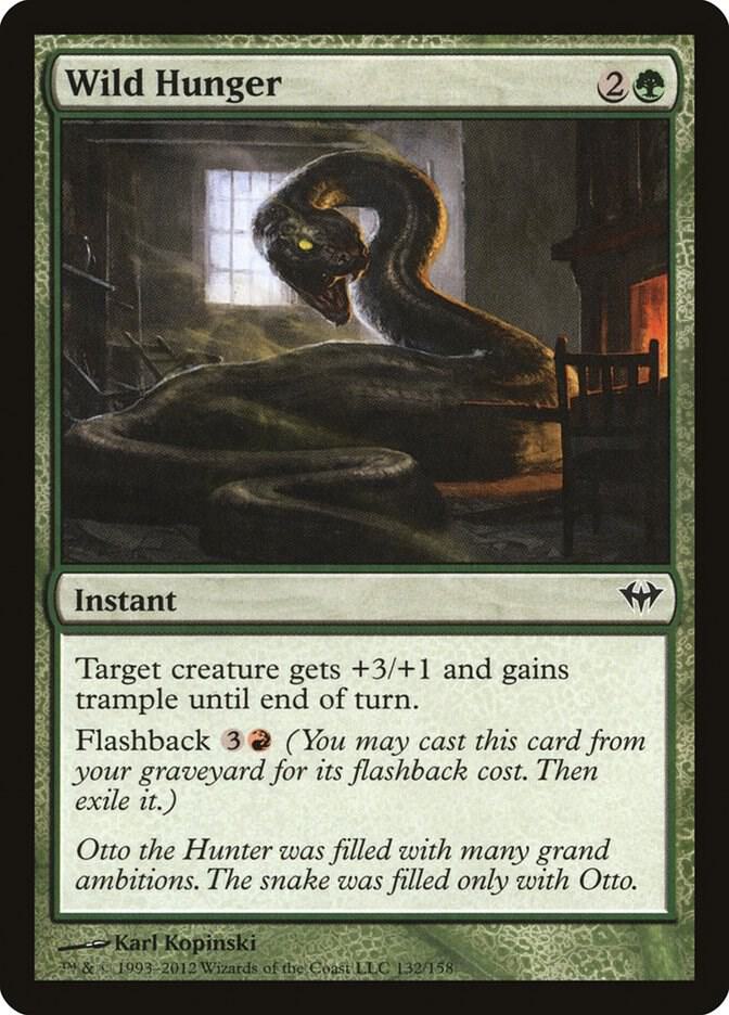 Wild Hunger 132 card from Dark Ascension