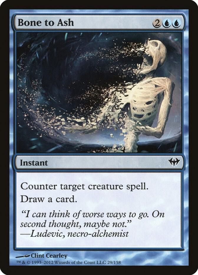 Bone to Ash 29 card from Dark Ascension
