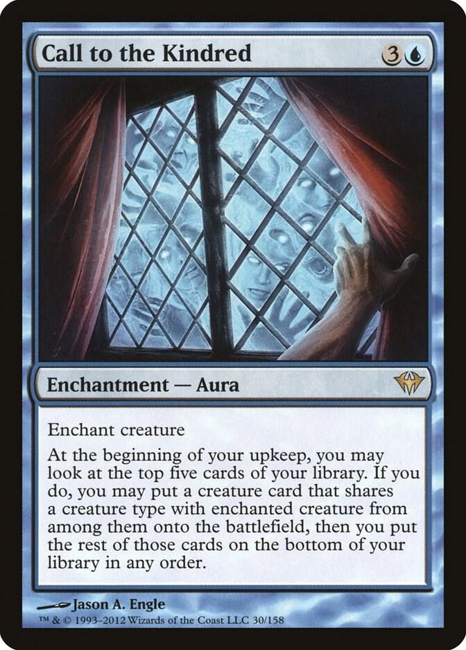 Call to the Kindred 30 card from Dark Ascension