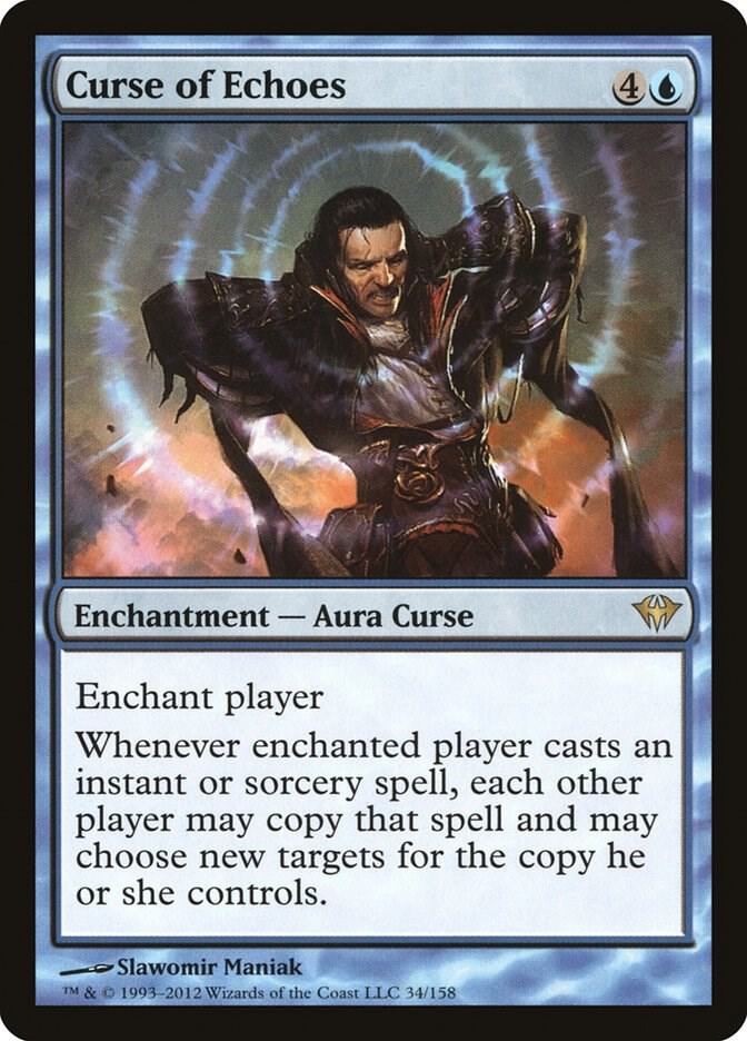 Curse of Echoes 34 card from Dark Ascension