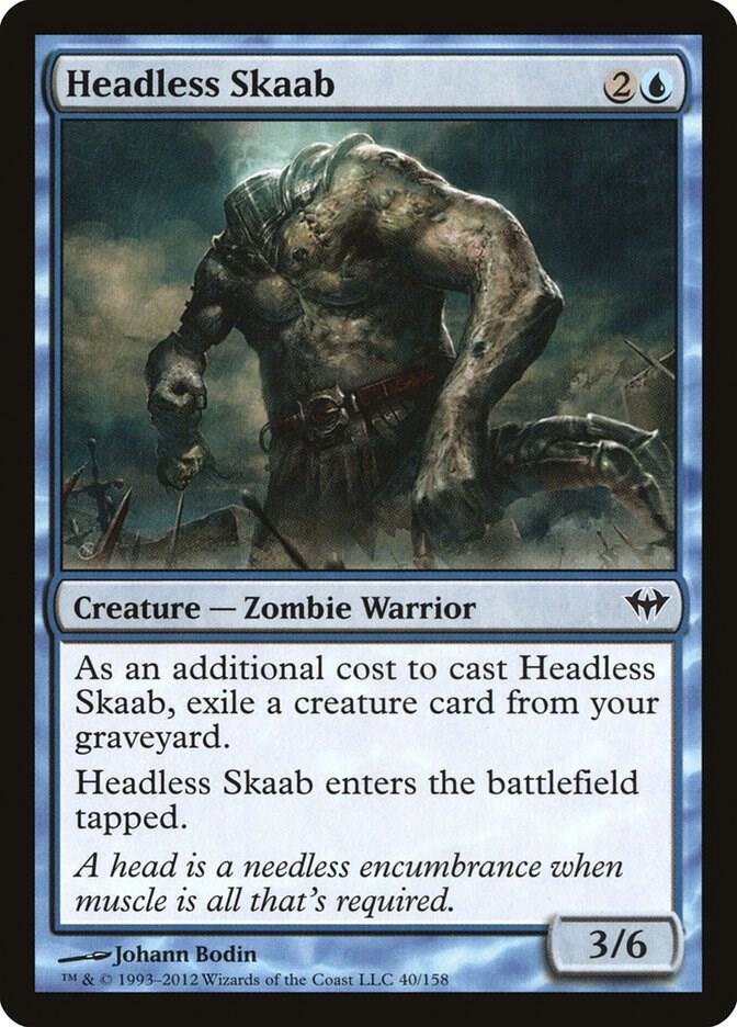 Headless Skaab 40 card from Dark Ascension