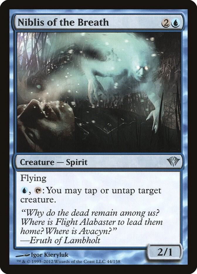 Niblis of the Breath 44 card from Dark Ascension