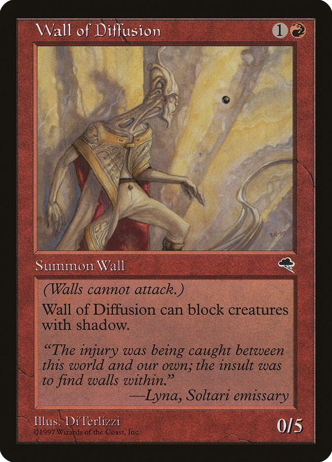 Wall of Diffusion 211 card from Tempest
