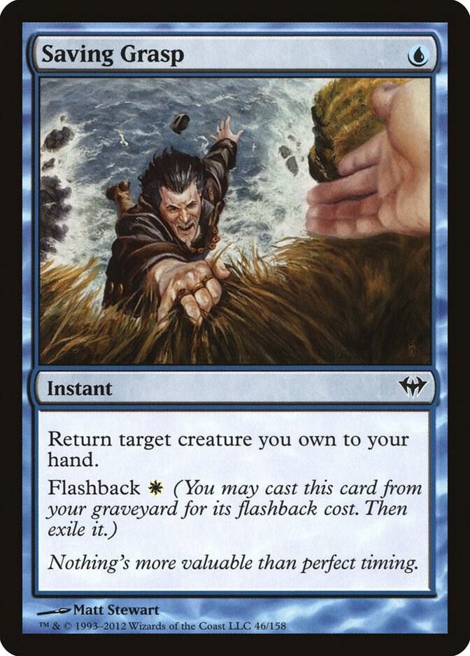 Saving Grasp 46 card from Dark Ascension