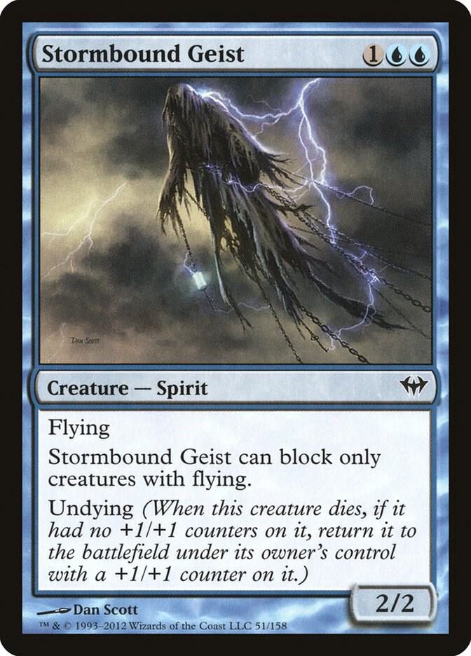 Stormbound Geist 51 card from Dark Ascension