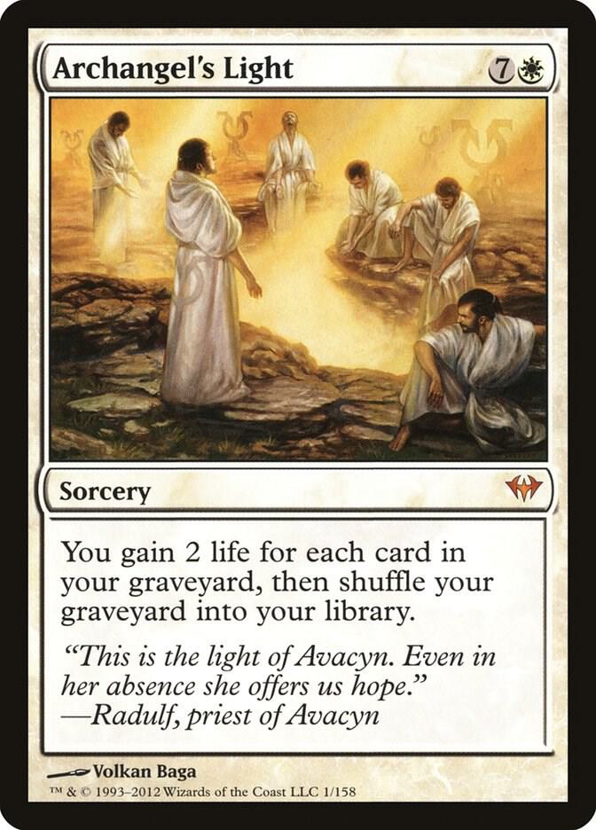 Archangel's Light 1 card from Dark Ascension