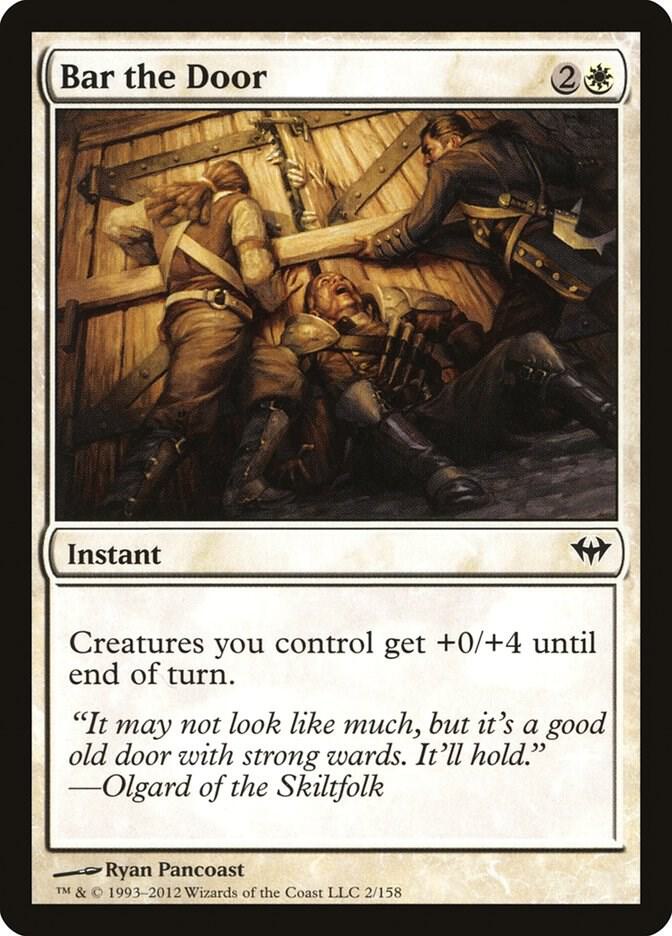Bar the Door 2 card from Dark Ascension