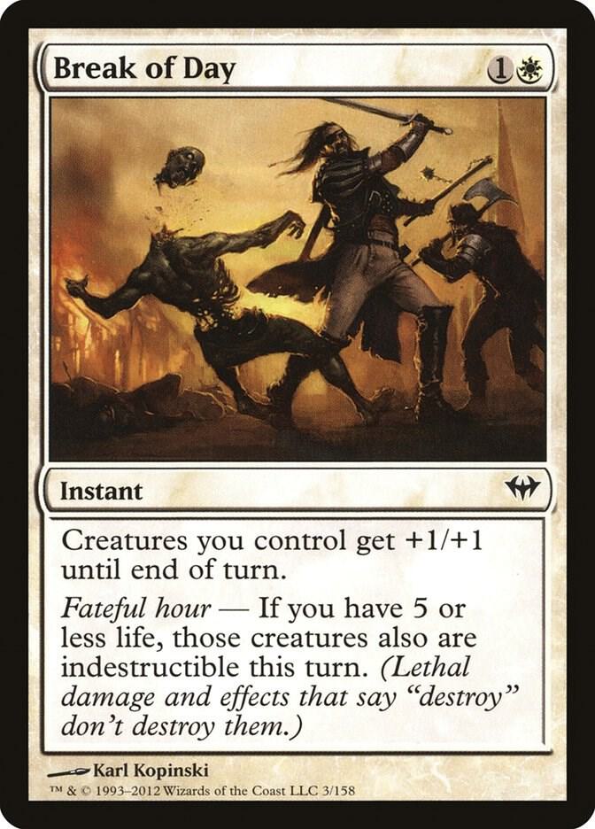 Break of Day 3 card from Dark Ascension