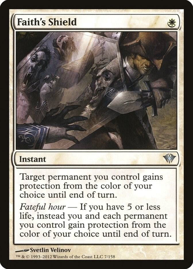 Faith's Shield 7 card from Dark Ascension