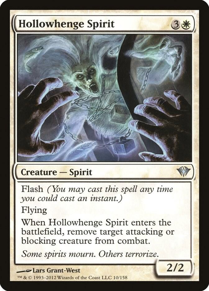 Hollowhenge Spirit 10 card from Dark Ascension