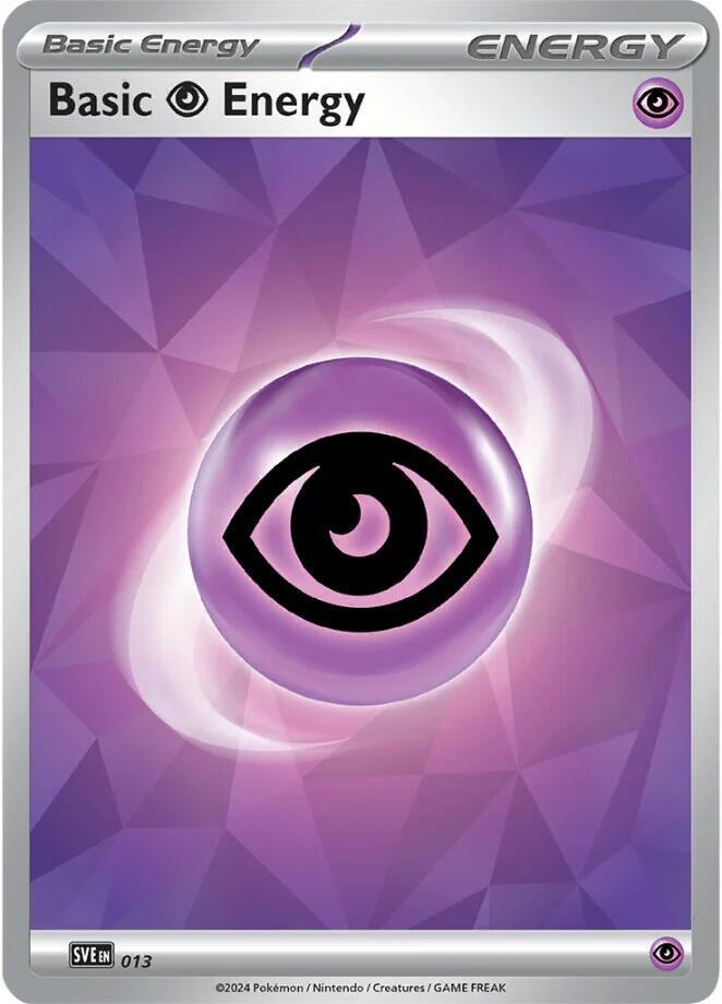 Basic Psychic Energy 013 card from SV07: Stellar Crown