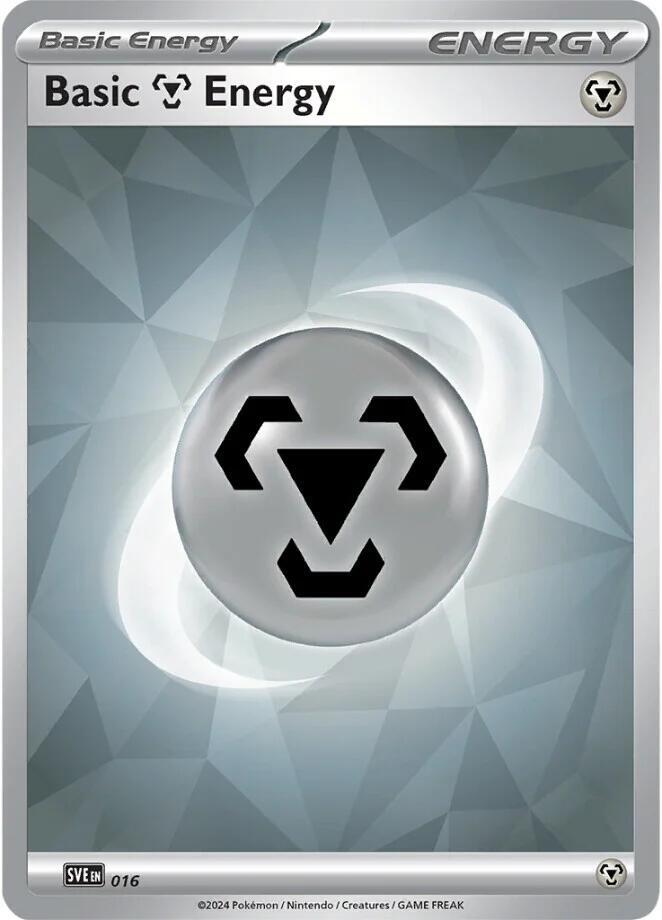Basic Metal Energy 016 card from SV07: Stellar Crown
