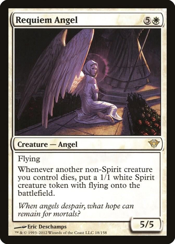 Requiem Angel 18 card from Dark Ascension