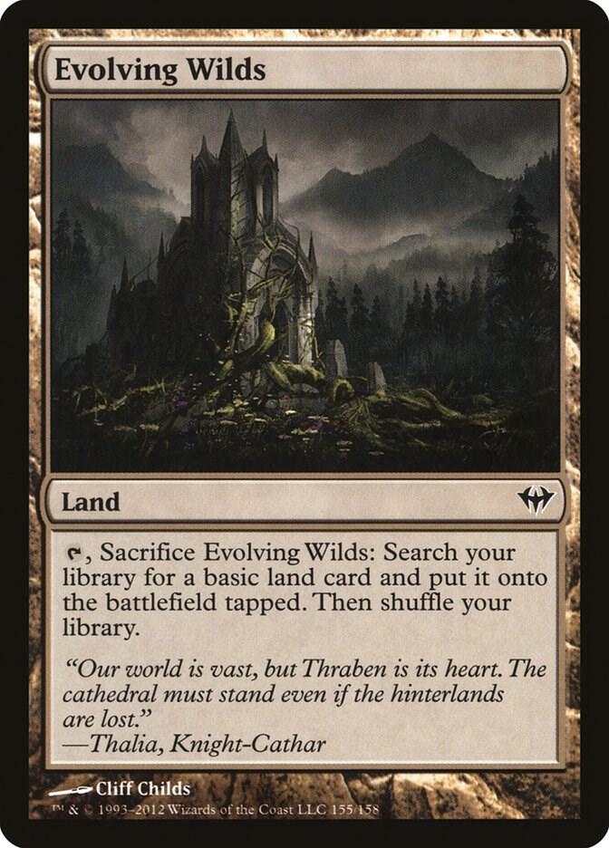 Evolving Wilds 155 card from Dark Ascension