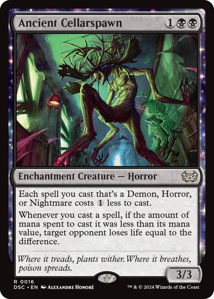 Ancient Cellarspawn 16 card from Commander: Duskmourn: House of Horror