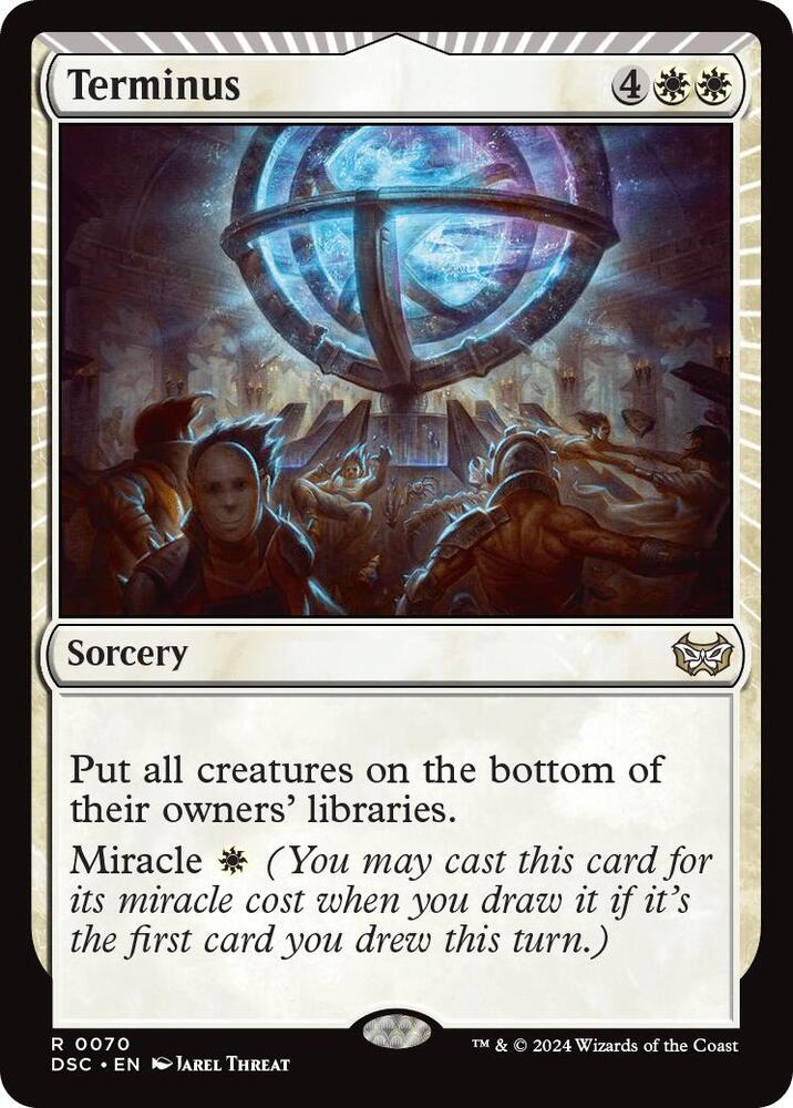 Terminus 70 card from Commander: Duskmourn: House of Horror