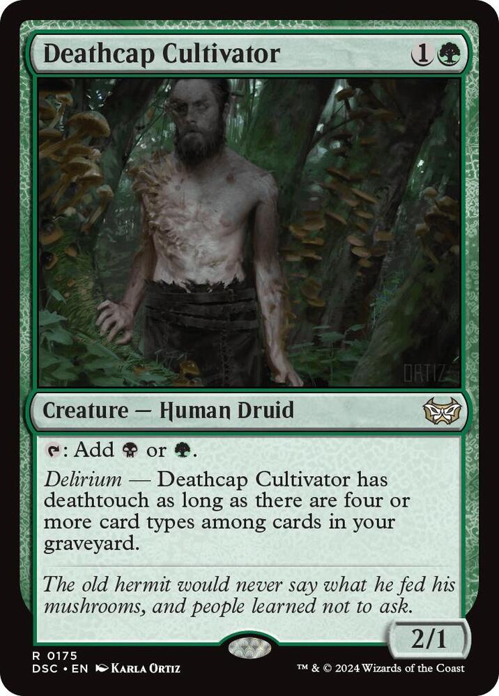 Deathcap Cultivator 175 card from Commander: Duskmourn: House of Horror