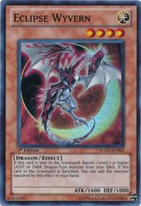 Eclipse Wyvern SDDC-EN003 card from Structure Deck: Dragons Collide