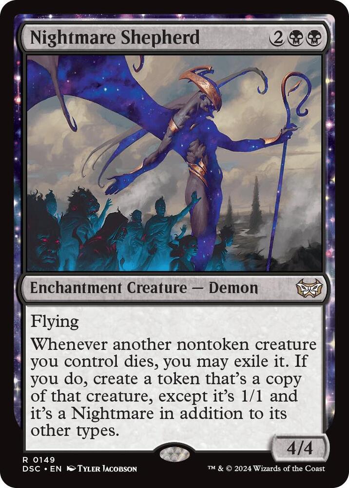 Nightmare Shepherd 149 card from Commander: Duskmourn: House of Horror