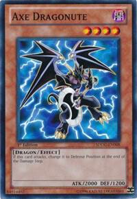 Axe Dragonute SDDC-EN008 card from Structure Deck: Dragons Collide