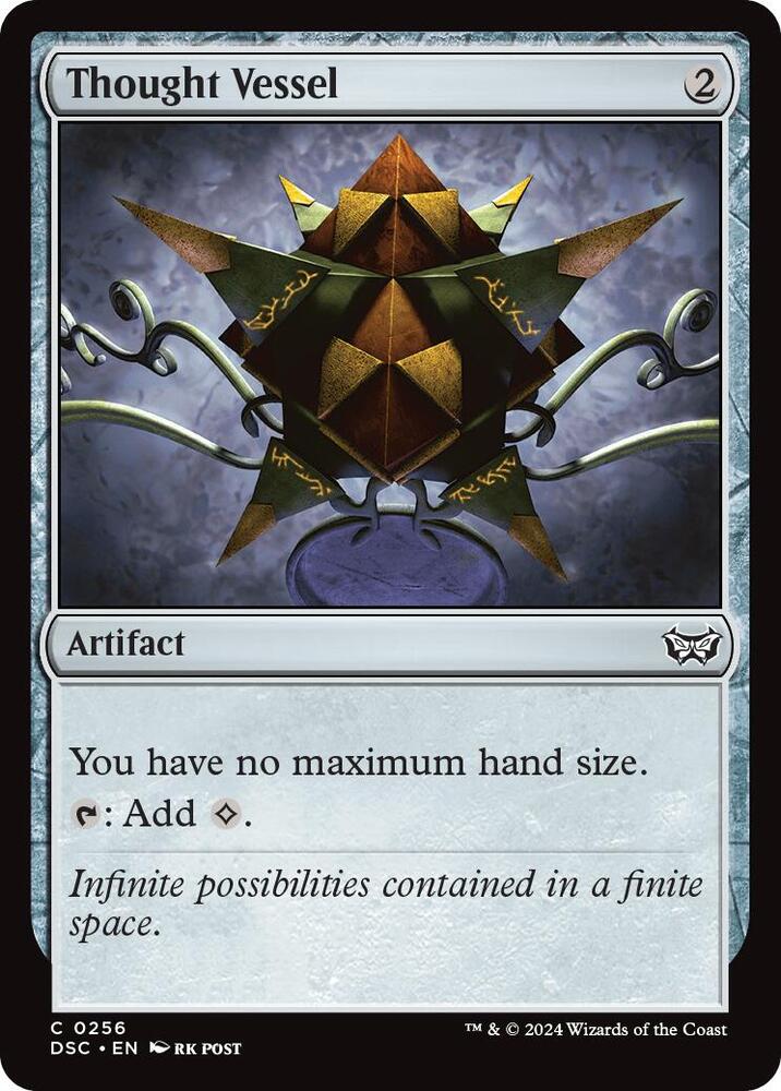 Thought Vessel 256 card from Commander: Duskmourn: House of Horror