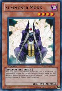 Summoner Monk SDDC-EN017 card from Structure Deck: Dragons Collide