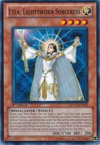 Lyla, Lightsworn Sorceress SDDC-EN021 card from Structure Deck: Dragons Collide