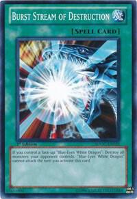 Burst Stream of Destruction SDDC-EN025 card from Structure Deck: Dragons Collide