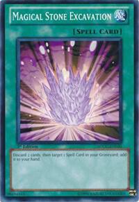 Magical Stone Excavation SDDC-EN030 card from Structure Deck: Dragons Collide