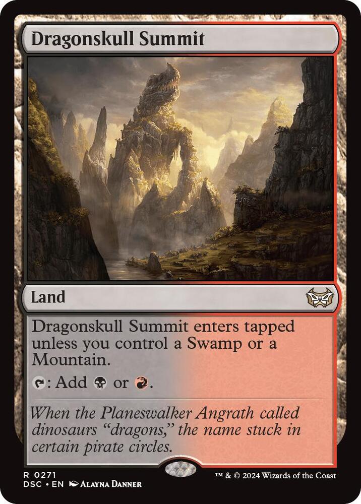 Dragonskull Summit 271 card from Commander: Duskmourn: House of Horror