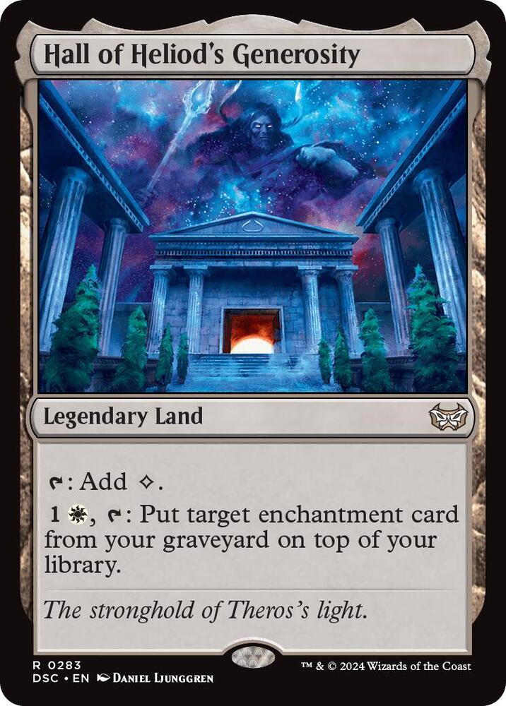 Hall of Heliod's Generosity 283 card from Commander: Duskmourn: House of Horror