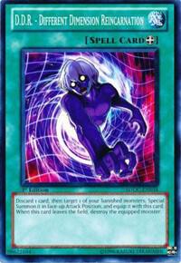 D.D.R. - Different Dimension Reincarnation SDDC-EN034 card from Structure Deck: Dragons Collide