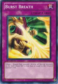 Burst Breath SDDC-EN037 card from Structure Deck: Dragons Collide