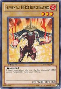 Elemental HERO Burstinatrix RYMP-EN002 card from Ra Yellow Mega Pack