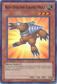 Neo-Spacian Grand Mole RYMP-EN007 card from Ra Yellow Mega Pack