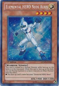 Elemental HERO Neos Alius RYMP-EN010 card from Ra Yellow Mega Pack