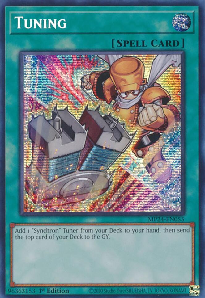 Tuning (Alternate Art) MP24-EN055 card from 25th Anniversary Tin: Dueling Mirrors