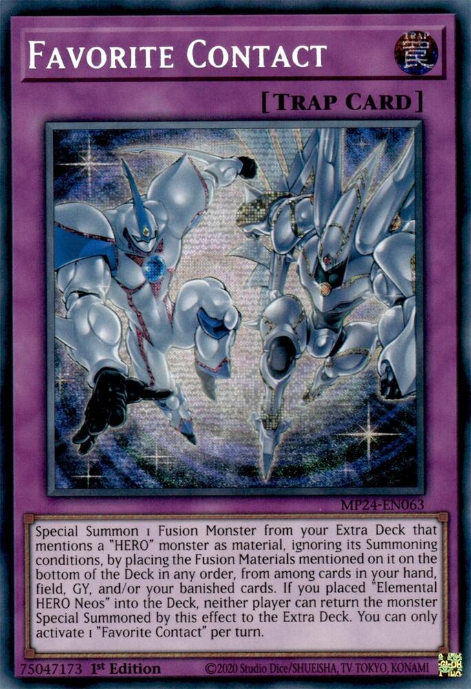 Favorite Contact MP24-EN063 card from 25th Anniversary Tin: Dueling Mirrors