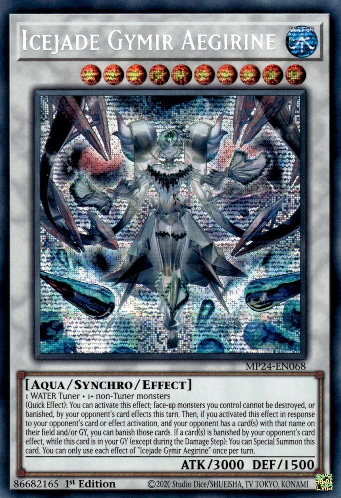 Icejade Gymir Aegirine MP24-EN068 card from 25th Anniversary Tin: Dueling Mirrors