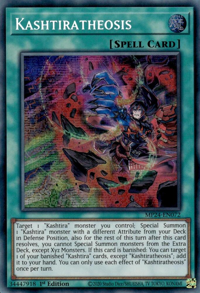 Kashtiratheosis MP24-EN072 card from 25th Anniversary Tin: Dueling Mirrors