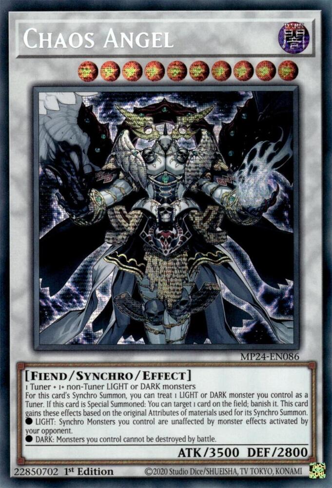 Chaos Angel MP24-EN086 card from 25th Anniversary Tin: Dueling Mirrors