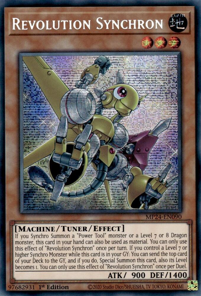 Revolution Synchron MP24-EN090 card from 25th Anniversary Tin: Dueling Mirrors