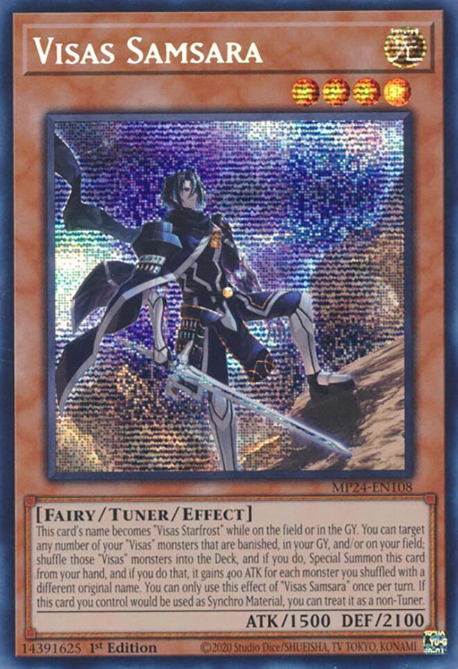 Visas Samsara MP24-EN108 card from 25th Anniversary Tin: Dueling Mirrors