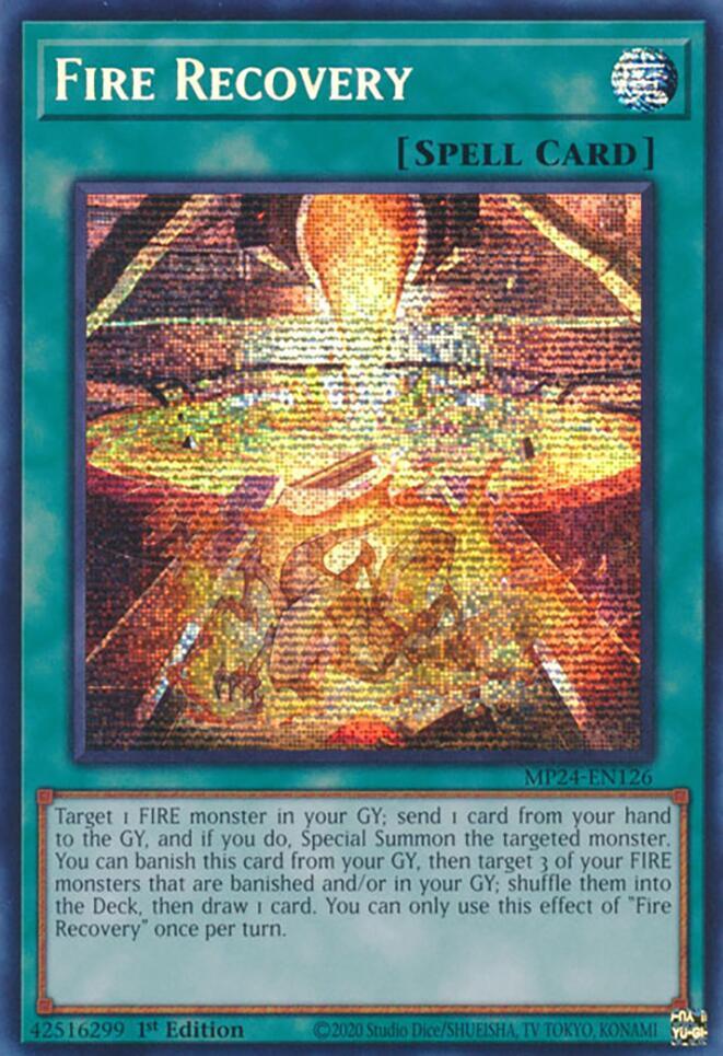 Fire Recovery MP24-EN126 card from 25th Anniversary Tin: Dueling Mirrors