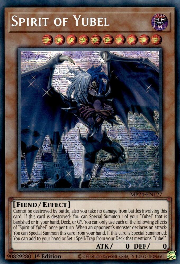 Spirit of Yubel MP24-EN127 card from 25th Anniversary Tin: Dueling Mirrors