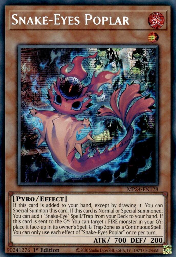 Snake-Eyes Poplar MP24-EN128 card from 25th Anniversary Tin: Dueling Mirrors