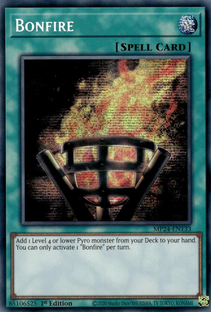 Bonfire MP24-EN133 card from 25th Anniversary Tin: Dueling Mirrors